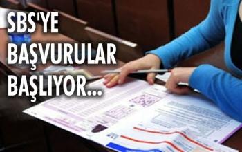 SBS'ye başvurular yarın başlayacak