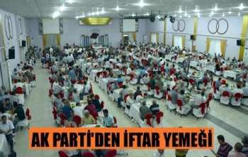 Ak Parti'den iftar yemeği