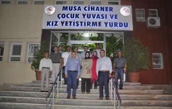 Çocuklarla birlikte sahur yaptılar