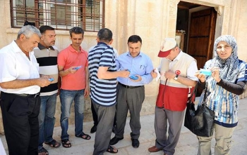 Diyanet Mardinli yoksulları sevindirdi