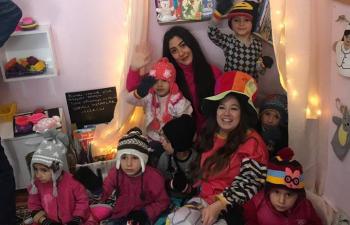 Elif öğretmen kendisini çocukların mutluluğuna adadı