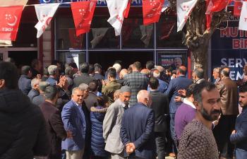 Saadet, Ömerli'de Gövde Gösterisi Yaptı