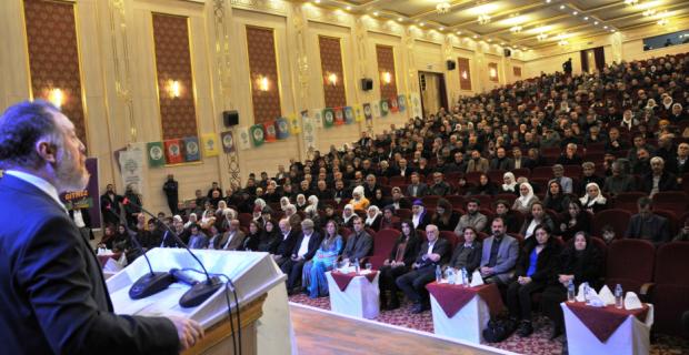 Temelli Mardin'de iç ve dış politikayı eleştirdi