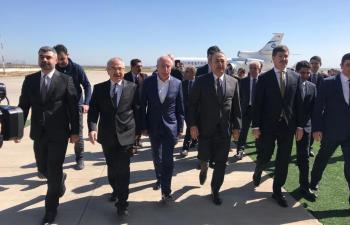 Bakan Mevlüt Çavuşoğlu Mardin'de