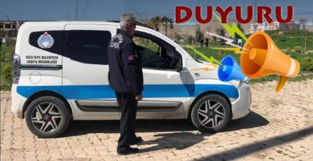 Kızıltepe’de 3 dilde dışarı çıkmayın uyarısı
