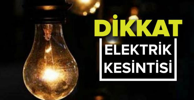 Midyat ve Kızıltepe'de Elektrik Kesintisi Uygulanacak