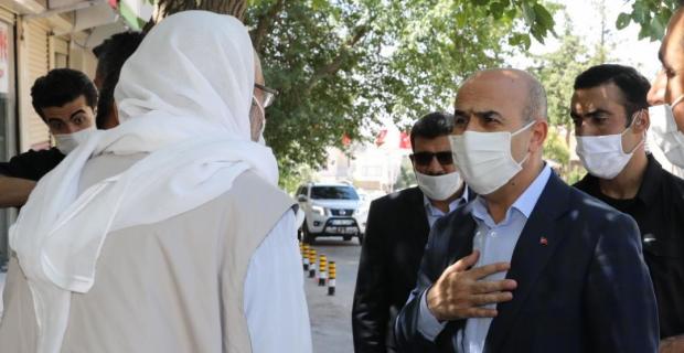 Valisi Demirtaş, Mazıdağı ile Derik'te incelemelerde bulundu