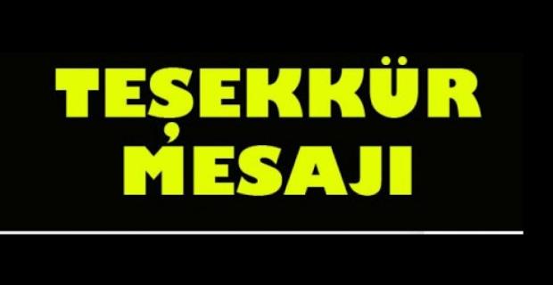 Minnetle Teşekkür