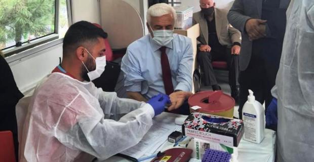 MHP İl Başkanı Bozkuş, Kan Bağışına Davet Etti