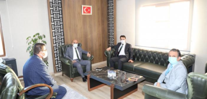 Müftü'den Yeni Müdüre Hayırlı Olsun Ziyareti