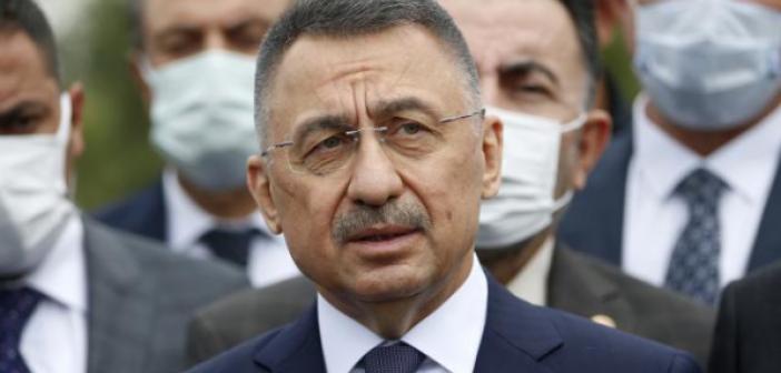 Cumhurbaşkanı Yardımcısı Oktay'dan iki şehit işçi için taziye mesajı