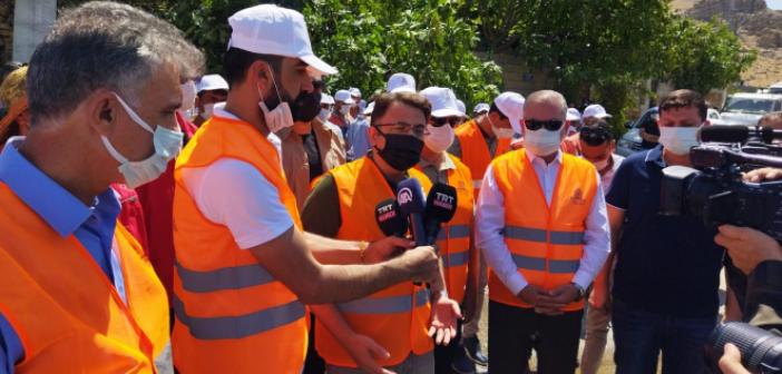 Kızıltepe Belediyesi'nden Gurs Vadisi'nde Çöp Toplama Etkinliği