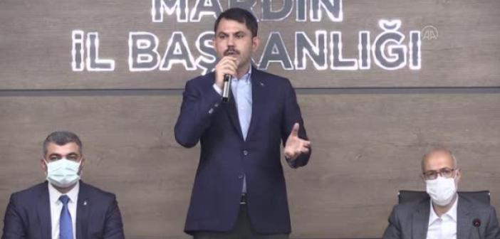 Kurum; “Mardin'de 5 millet bahçesi yapıyoruz'