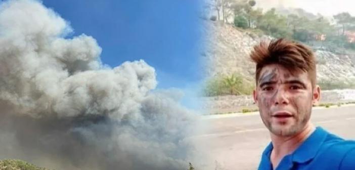 Marmaris'te can kaybı: Şahin Akdemir itfaiyeye su taşırken alevlerin arasında kaldı hayatını kaybetti! Son paylaşımı yürek burktu!