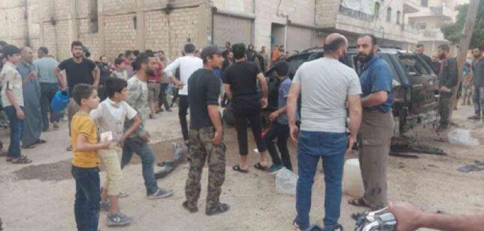 PKK/YPG Afrin'de sivillere saldırdı: 2 ölü 10 yaralı