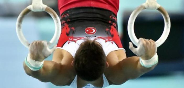 Artistik cimnastik halka aleti finalinde Çolak 5, Asil 7. sırada tamamladı