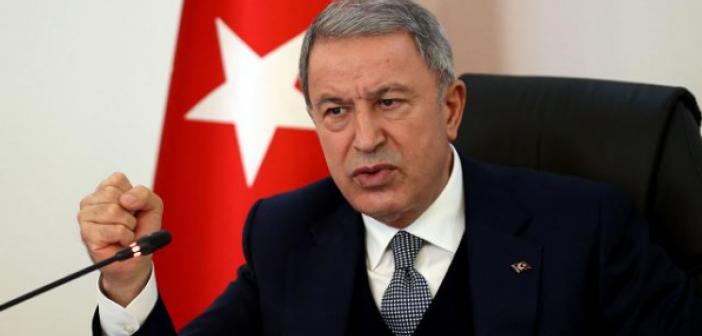 Bakan Akar: 'Birliklerimiz güven içinde, tehdit veya risk görürsek 24 saatte çekiliriz'
