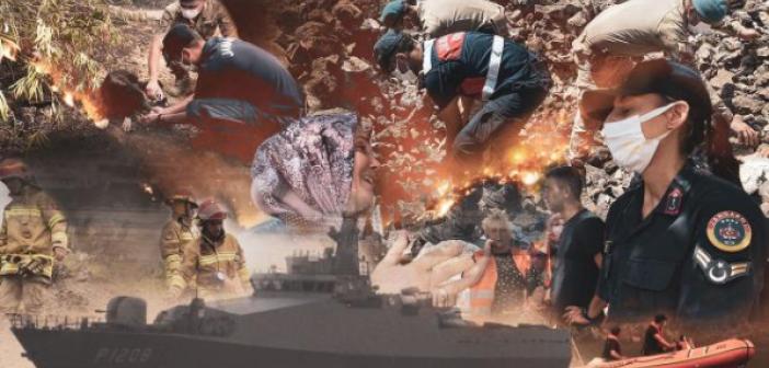 Havadan, karadan ve denizden “yeşil vatan” seferberliği | 2021 Orman Yangınları