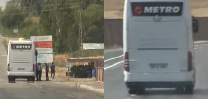 Skandal ortaya çıktı! Metro Turizm kaçak göçmen taşırken görüntülendi