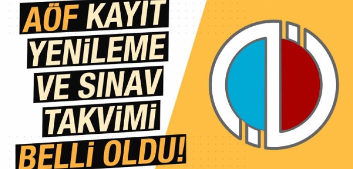 AÖF kayıt yenileme ne zaman ve nasıl yapılacak? Anadolu Üniversitesi 2021-2022 kayıt yenileme işlemleri - tarihleri