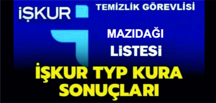 İşte Mazıdağı için İŞ-KUR Kurası ile çekilen Asil ve Yedek TYP Listesi