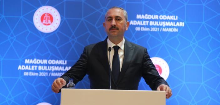 Adalet Bakanı Gül Mardin'de Konuştu