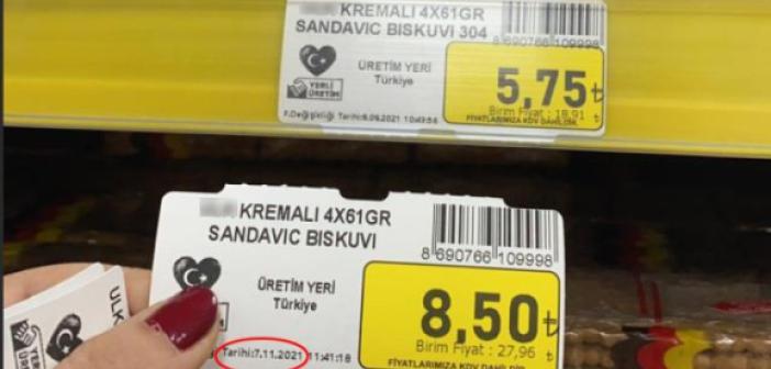 Market çalışanları zamlı etiketleri paylaştı! Bu görüntüler vatandaşın keyfini iyice kaçıracak