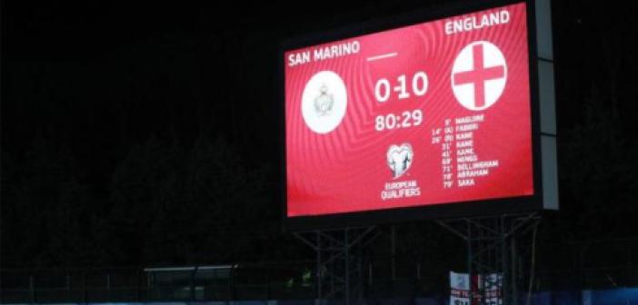 Tabelada golü yazacak yer kalmadı! İngiltere 10-0'lık skorla Dünya Kupası'na katıldı
