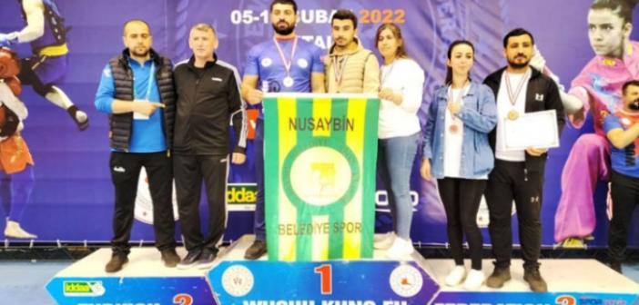 Nusaybinli Wushucular Türkiye Şampiyonasında 16 Madalya Aldı