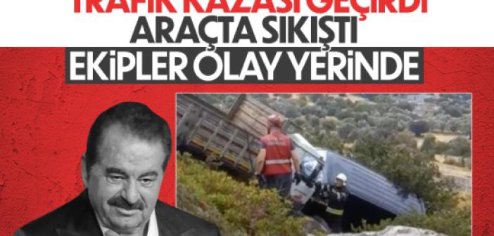 İbrahim Tatlıses, Bodrum'da trafik kazası geçirdi