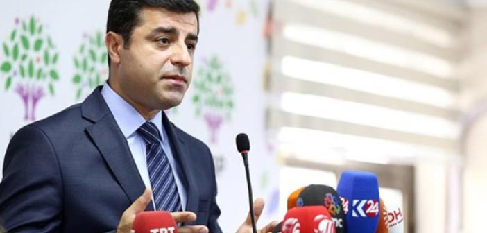 Demirtaş: 'Asla kabul Etmiyoruz' paylaşımı