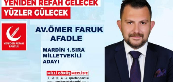Yeniden Refah Partisi Mardin Adayları Belli oldu