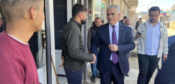 AK Partili Aday Mehmet Samsa'dan Esnaf ziyareti!