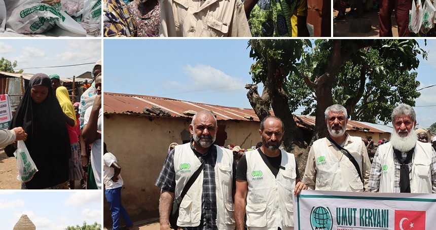 Umut Kervanı Togo'da yüzlerce aileye kurban eti ulaştırdı