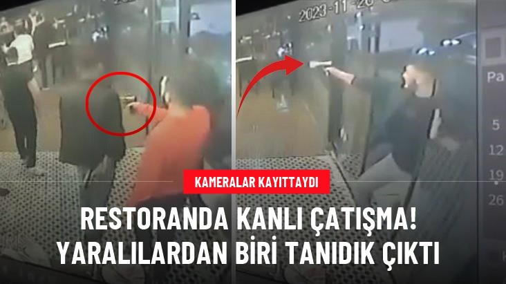 Restoranda kanlı çatışma!