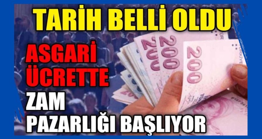 Asgari ücrette zam pazarlığı 1 Aralık'ta başlıyor! İşte masadaki son rakamlar