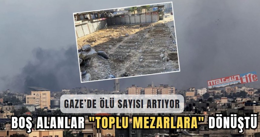BOŞ ALANLAR "TOPLU MEZARLARA" DÖNÜŞTÜ! Şehit sayısı 18 bine yaklaştı