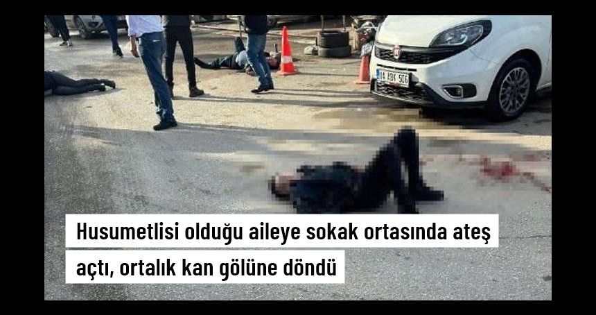 Husumetliler arasında kavga çıktı, ortalık kan gölüne dönüştü: Ölü ve yaralılar var