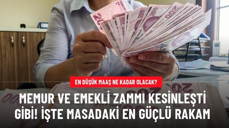 Memur ve emekli aylıklarında yüzde 50'lik artış bekleniyor! İşte zamlı maaşlar