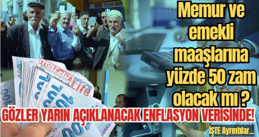 Gözler yarın açıklanacak enflasyon verisinde!