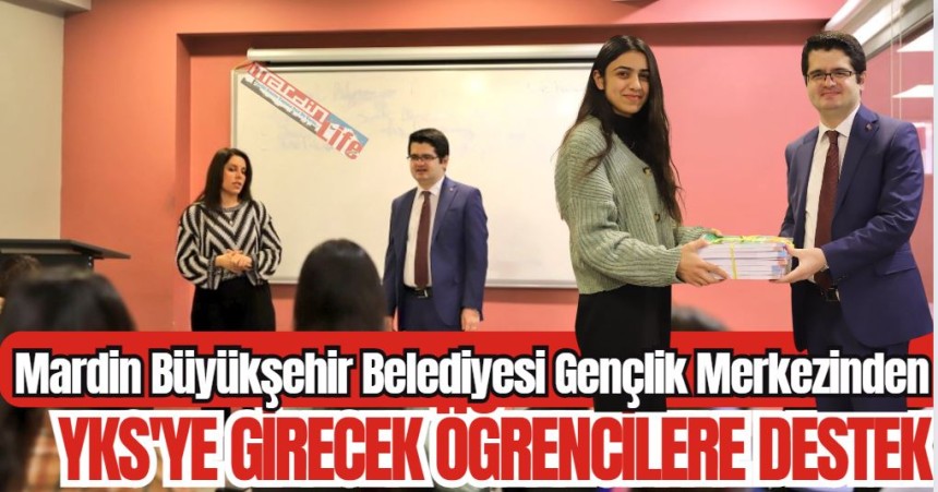 YKS'ye girecek öğrencilere destek