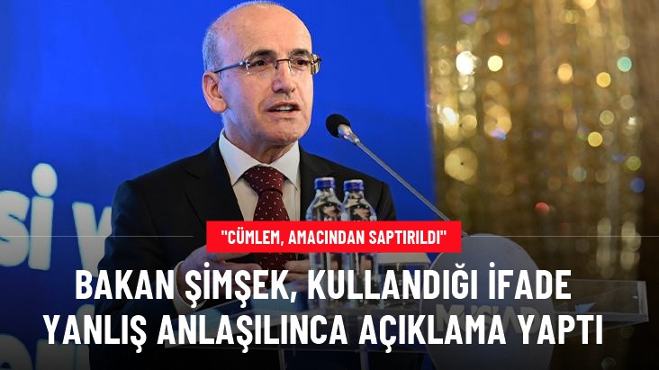 Sözleri yanlış anlaşılan Bakan Şimşek'ten jet açıklama: İfadem amacından saptırıldı