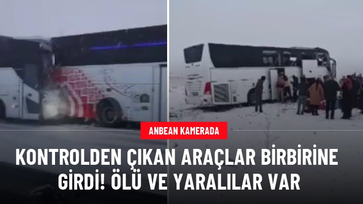 Kontrolden çıkan araçlar birbirine girdi: Ölü ve  yaralı var