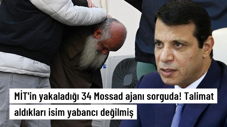 MİT'in yakaladığı 34 Mossad ajanı sorguda! Muhammed Dahlan'a yakınlıkları gün yüzüne çıktı