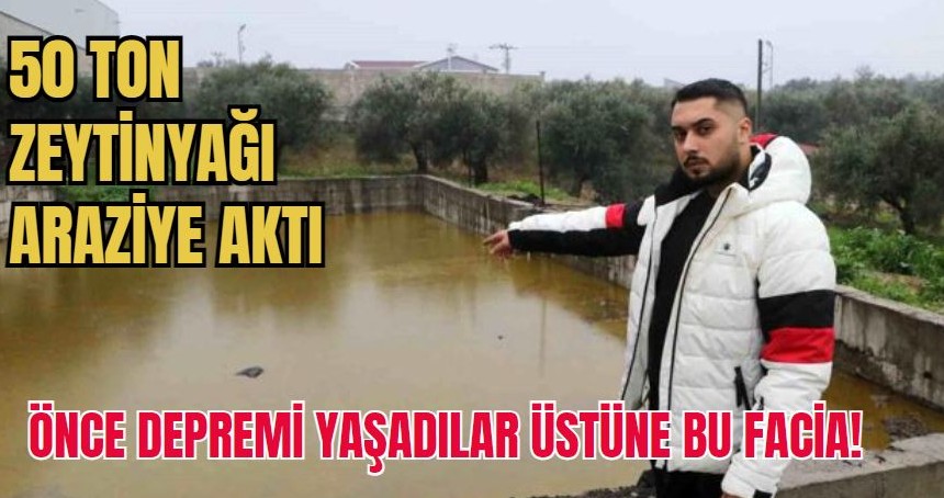 Önce depremi yaşadı üstüne bu facia!