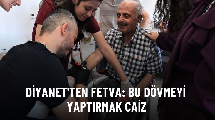 Diyanetten fetva: bu dövmeyi yaptırmak caiz