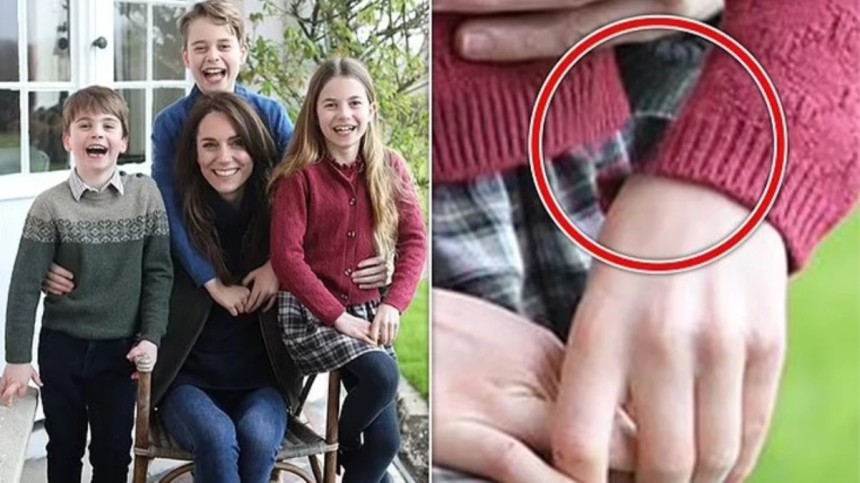 Galler Prensesi Kate Middleton'ın ameliyat sonrası ilk fotoğrafında 'montaj' iddiası