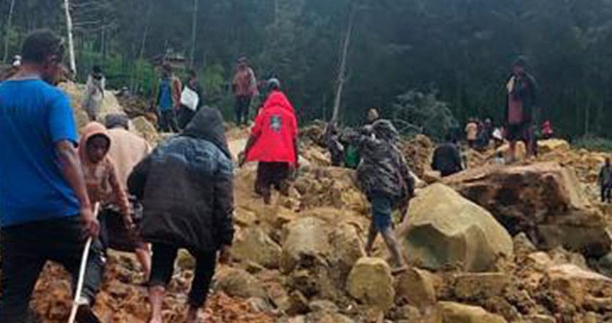 Papua Yeni Gine'de meydana gelen heyelanda ölü sayısı artıyor 