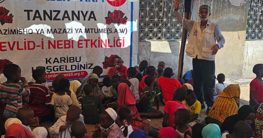 Yetimler Vakfı Tanzanya'da Mevlid etkinliklerinin finalini gerçekleştirdi