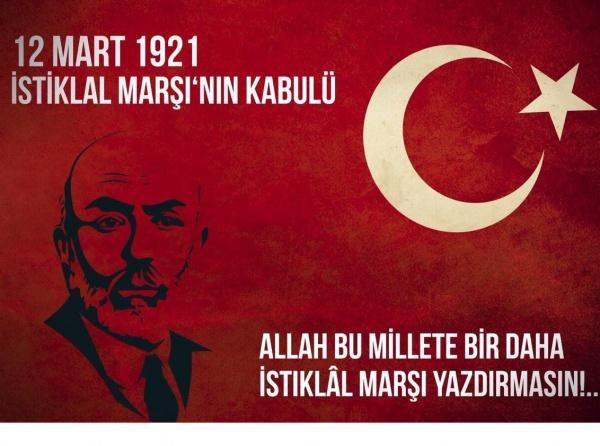 12 Mart İstiklal Marşı'nın Kabulü Mesajları: Duygulu, anlamlı mesajlar
